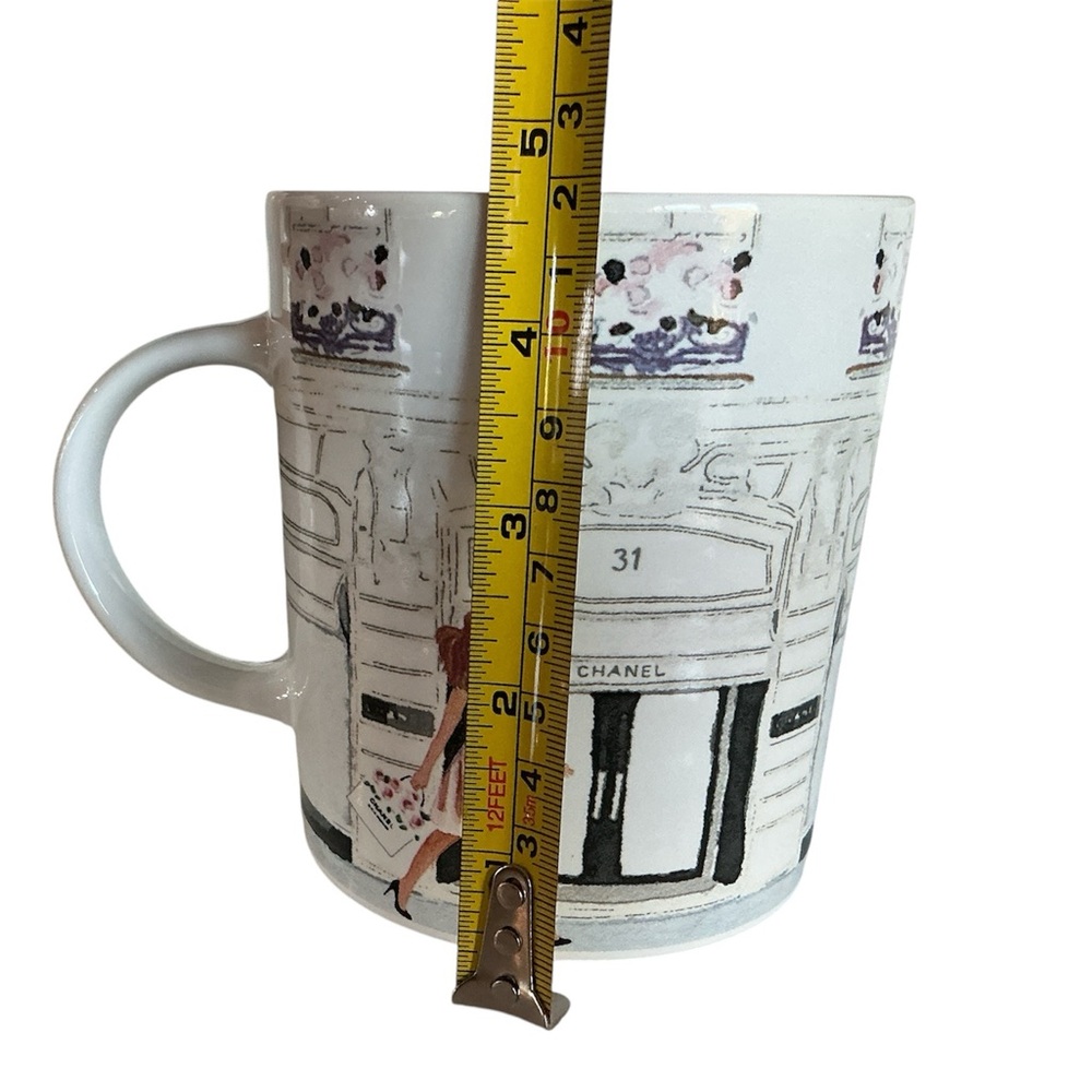 Chanel Art Mug By Amanda Greenwood Art Pink Interior - Picture 6 of 6